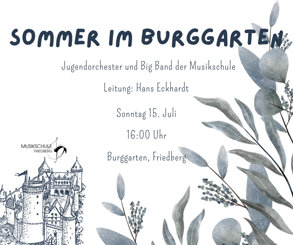Sommer im Burggarten | Jugendorchester