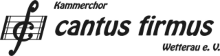Logo von cantus firmus