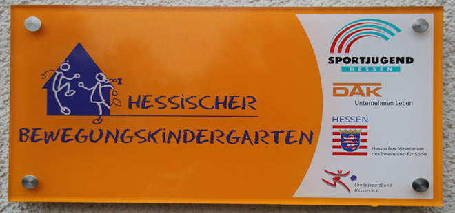 Das Bild zeigt die Kindertagesstätte Regenbogen in Bruchenbrücken, copyright Stadt Friedberg (Hessen)