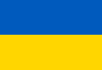 Dieses Bild zeigt die Nationalflagge der Ukraine