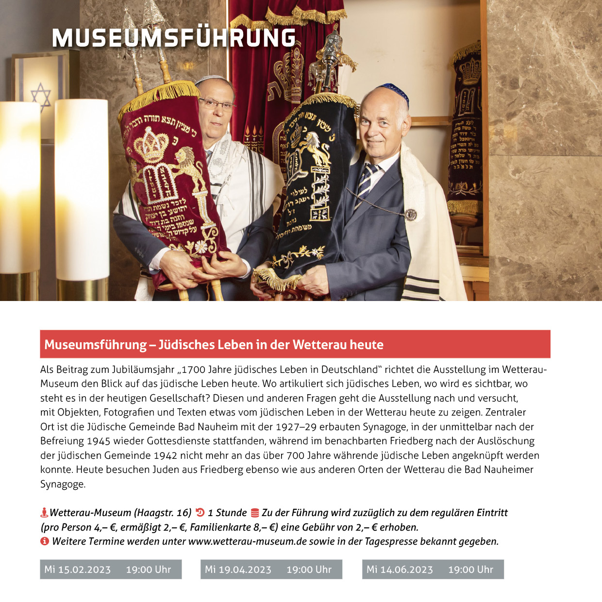 Museumsführung | Jüd. Leben