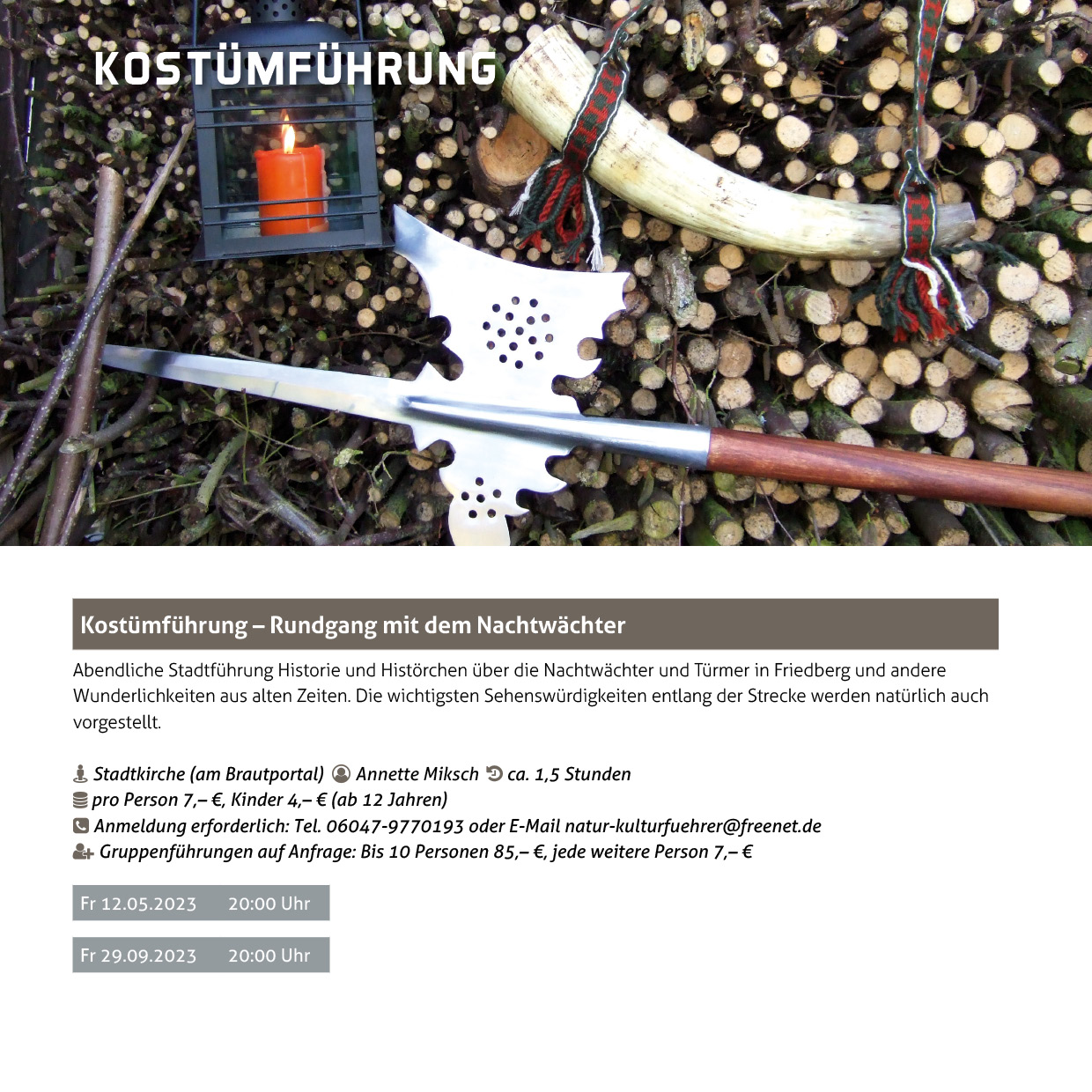 Kostümführung | Nachtwächter