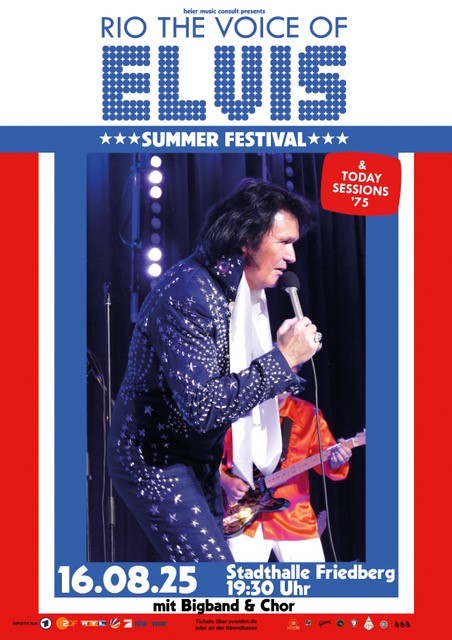 RIO THE VOICE OF ELVIS mit Bigband & Chor 
